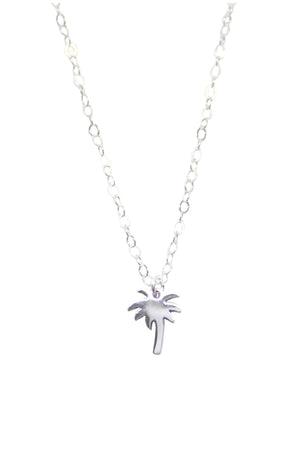 PALM TREE NECKLACE by SEOUL LITTLE Velvet by Graham & Spencer