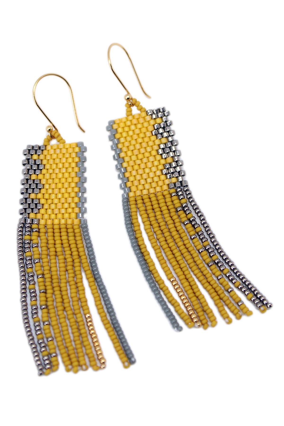 PAOLA BEADED FRINGE EARRINGS BY BLUMA PROJECT - Velvet Staging 2.0-26916290724036