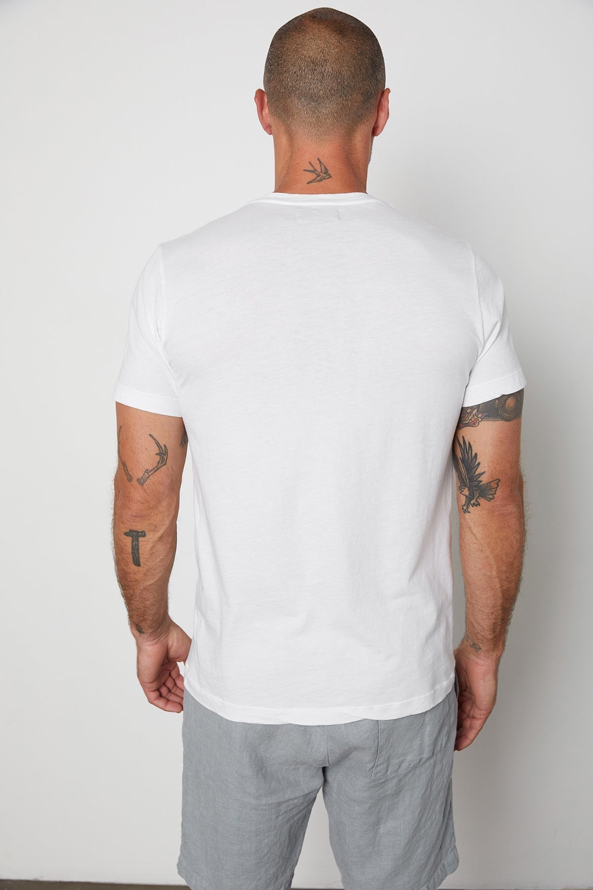 PARK CREW NECK GRAPHIC TEE - Velvet Staging 2.0-26916292329668