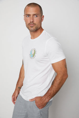 PARK CREW NECK GRAPHIC TEE - Velvet Staging 2.0