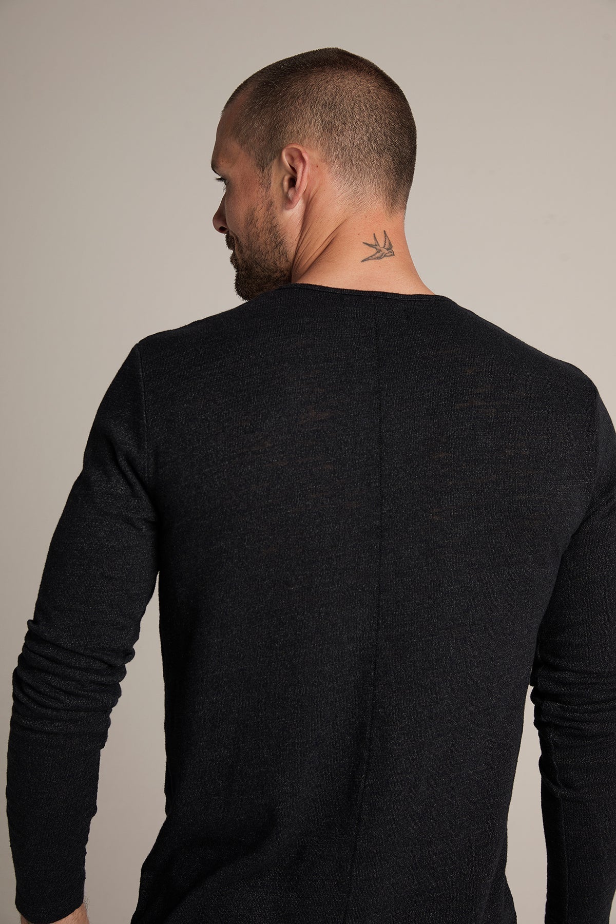PASCAL MOCK TWIST JERSEY HENLEY - Velvet Staging 2.0