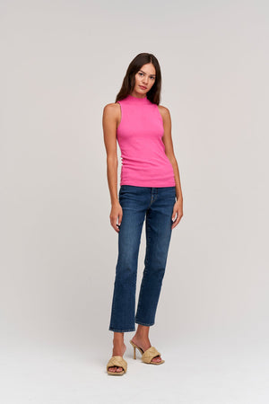 PAULETTE MOCK NECK TANK TOP - Velvet Staging 2.0