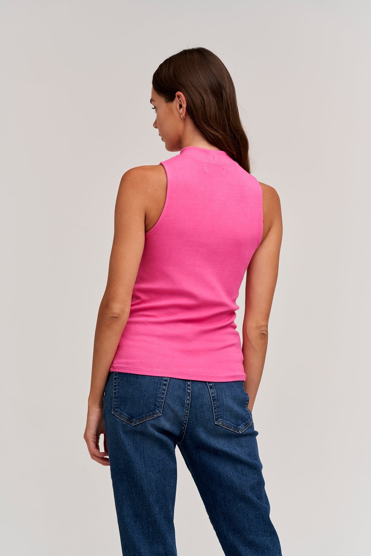PAULETTE MOCK NECK TANK TOP - Velvet Staging 2.0