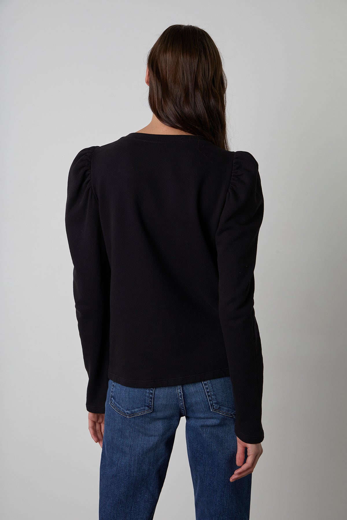 PEGGY PUFF SLEEVE SWEATSHIRT - Velvet Staging 2.0