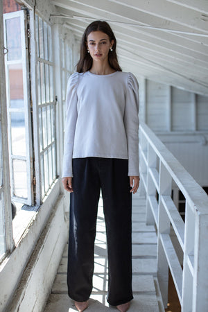 PEGGY PUFF SLEEVE SWEATSHIRT - Velvet Staging 2.0