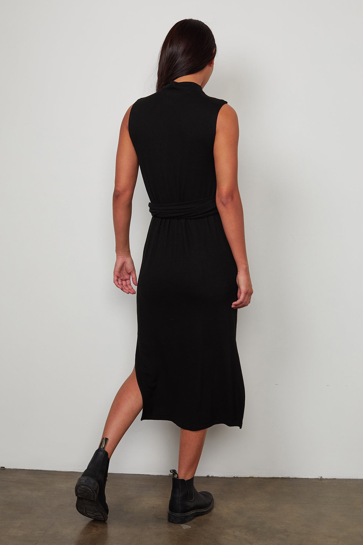 PENI MOCK NECK DRESS - Velvet Staging 2.0-26916293542084