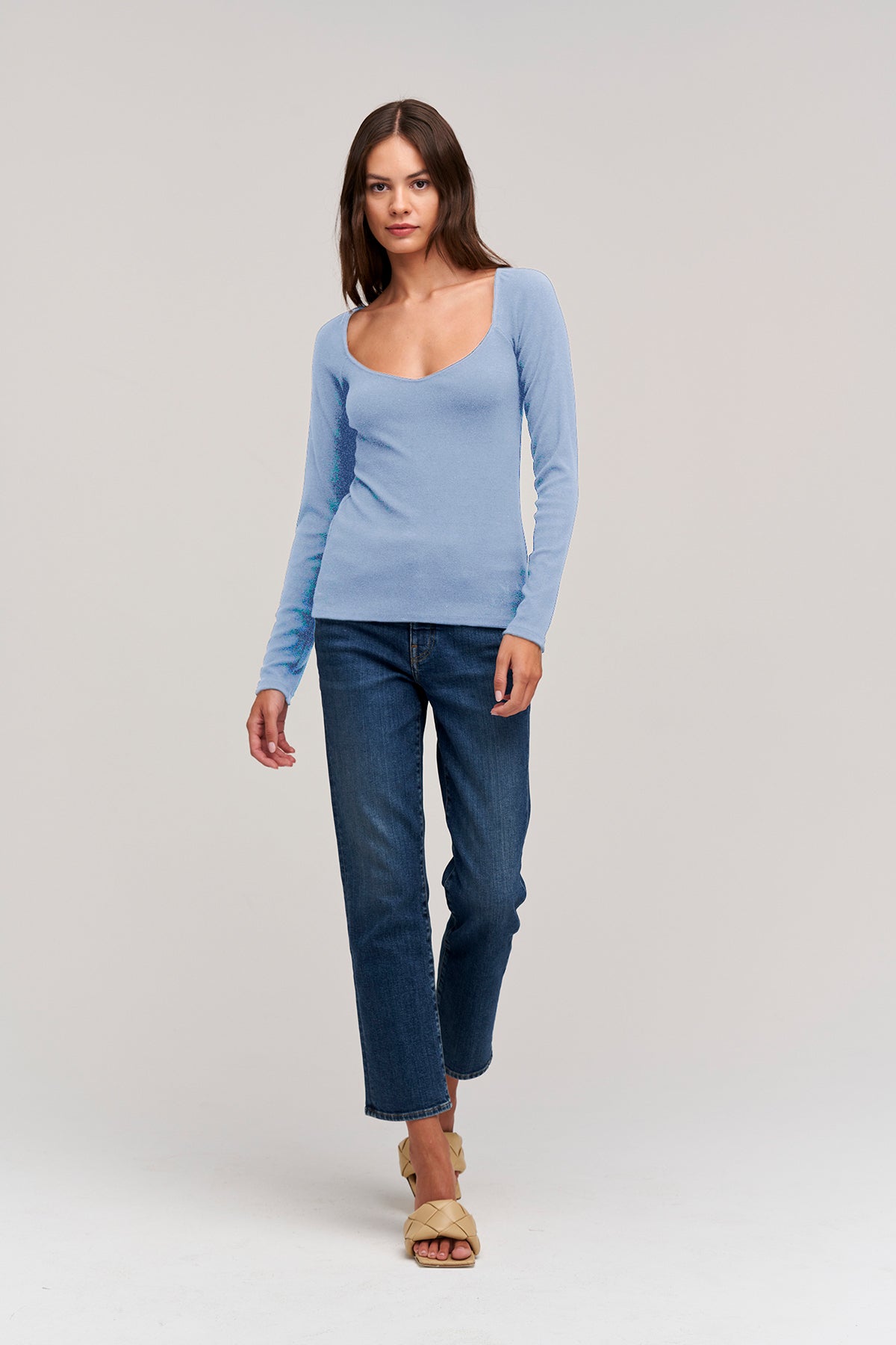 PEPPA VISCOSE RIB TOP - Velvet Staging 2.0