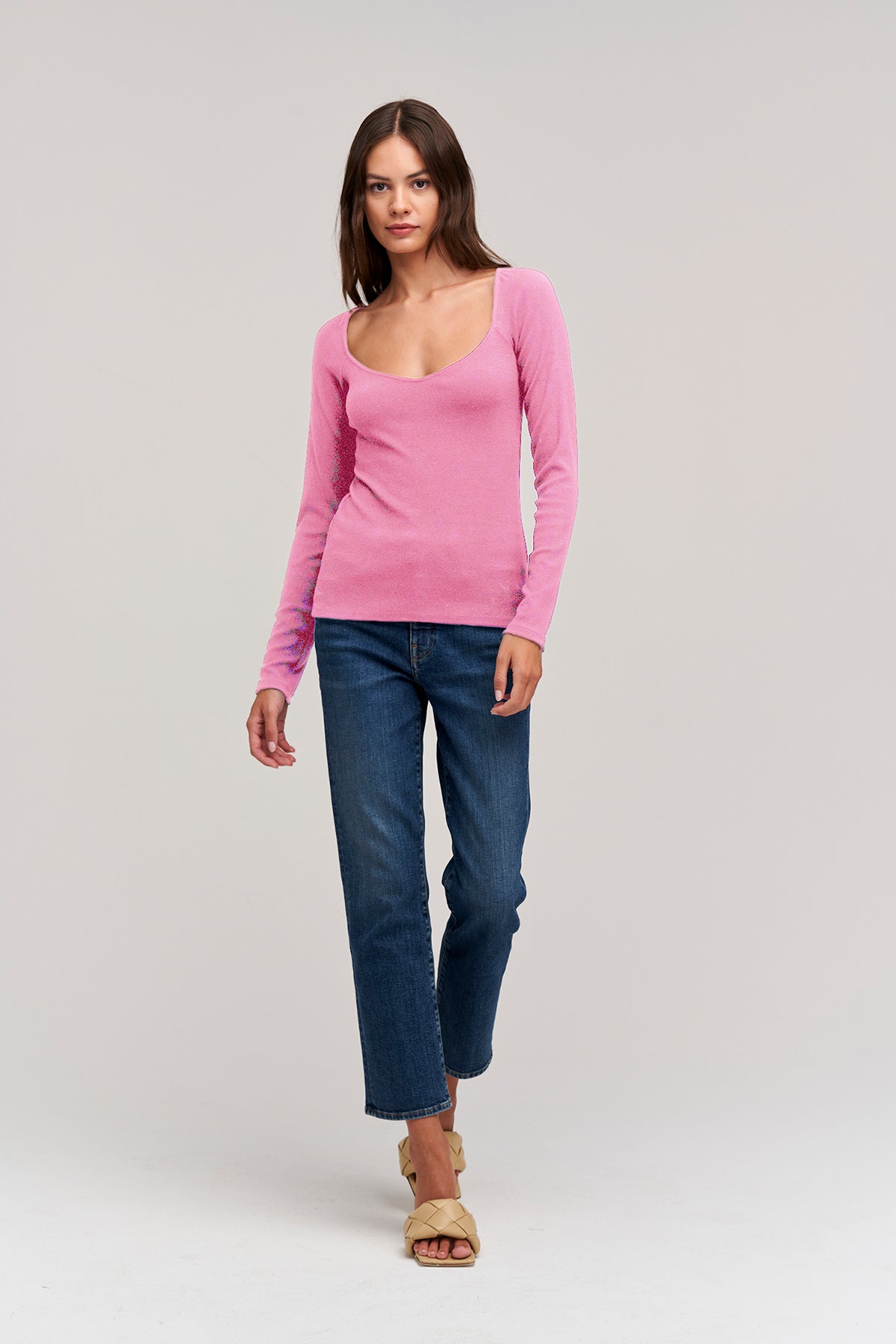 PEPPA VISCOSE RIB TOP - Velvet Staging 2.0