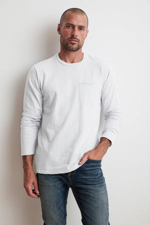 PETE MICRO TERRY TEE - Velvet Staging 2.0