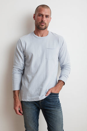 PETE MICRO TERRY TEE - Velvet Staging 2.0