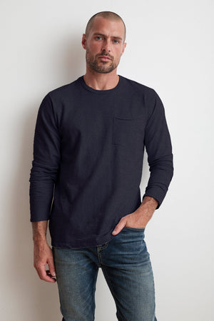 PETE MICRO TERRY TEE - Velvet Staging 2.0