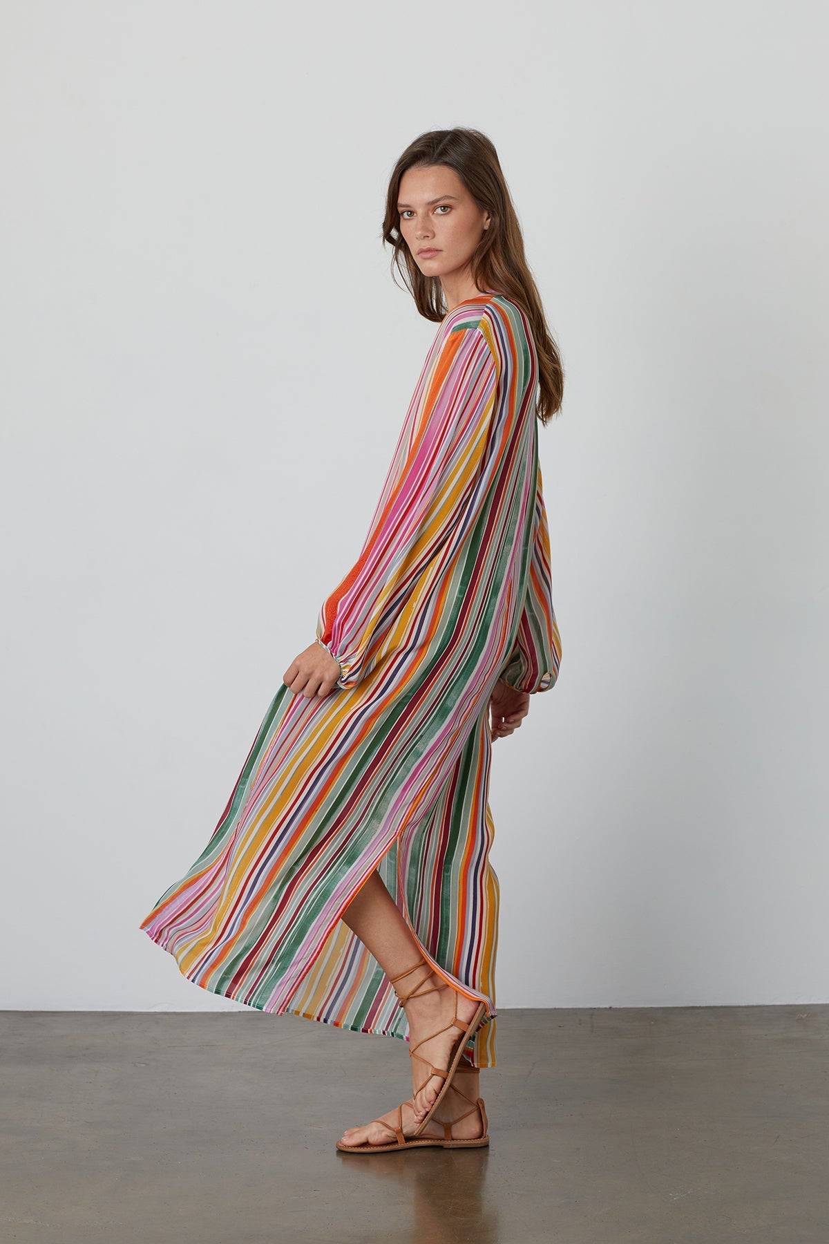 PIA PRINTED MAXI DRESS - Velvet Staging 2.0-26916299669700