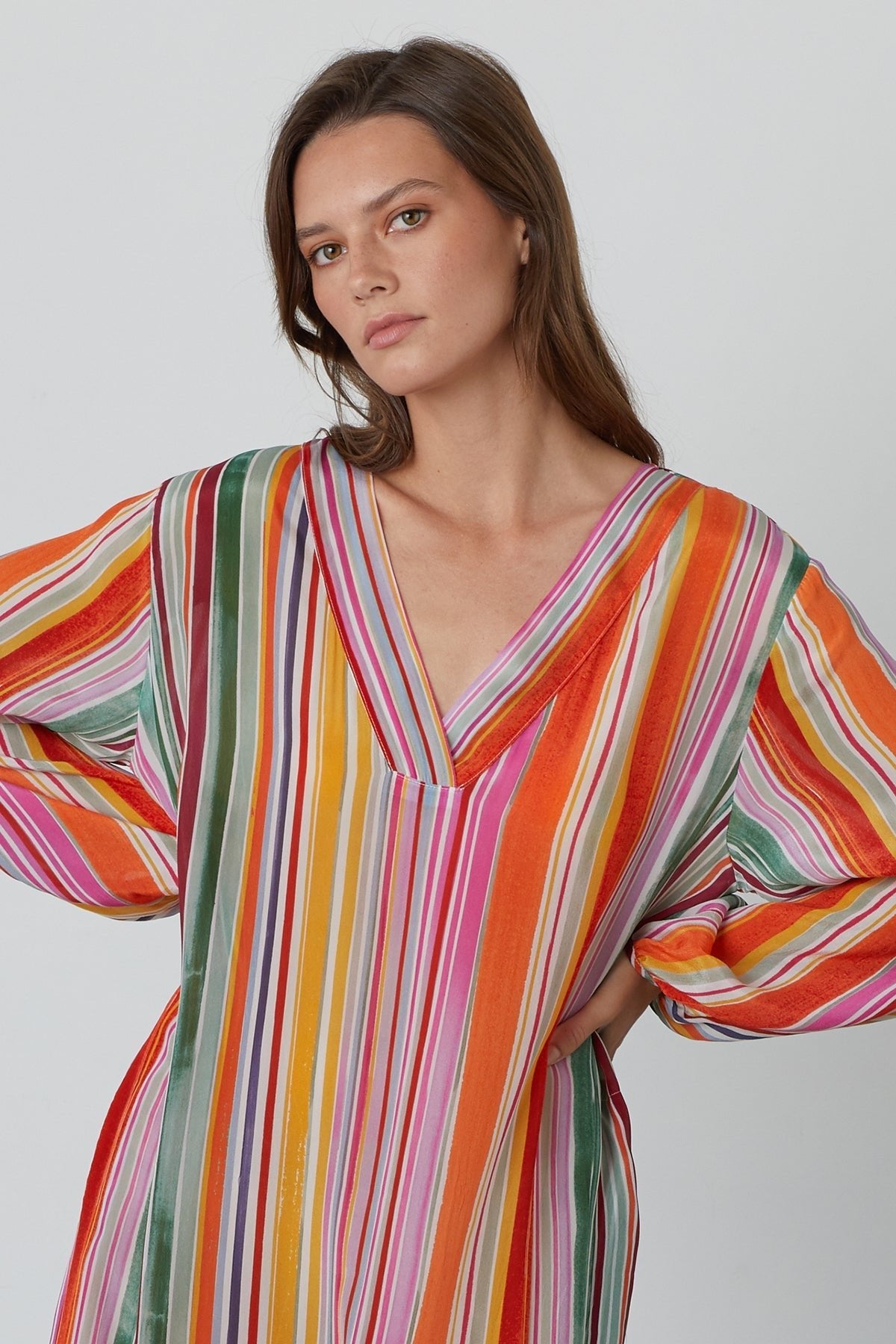 PIA PRINTED MAXI DRESS - Velvet Staging 2.0