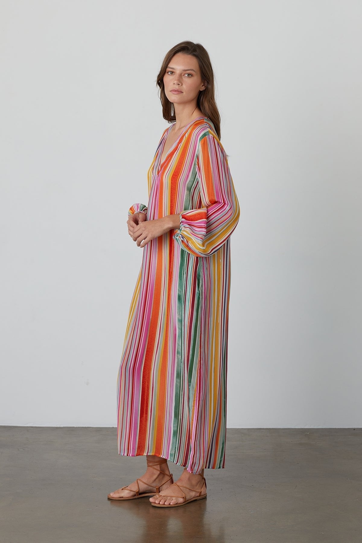 PIA PRINTED MAXI DRESS - Velvet Staging 2.0