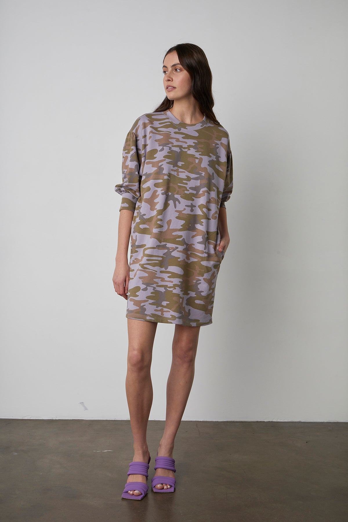 PIPER CAMO DRESS - Velvet Staging 2.0
