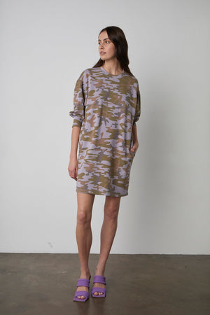 PIPER CAMO DRESS - Velvet Staging 2.0