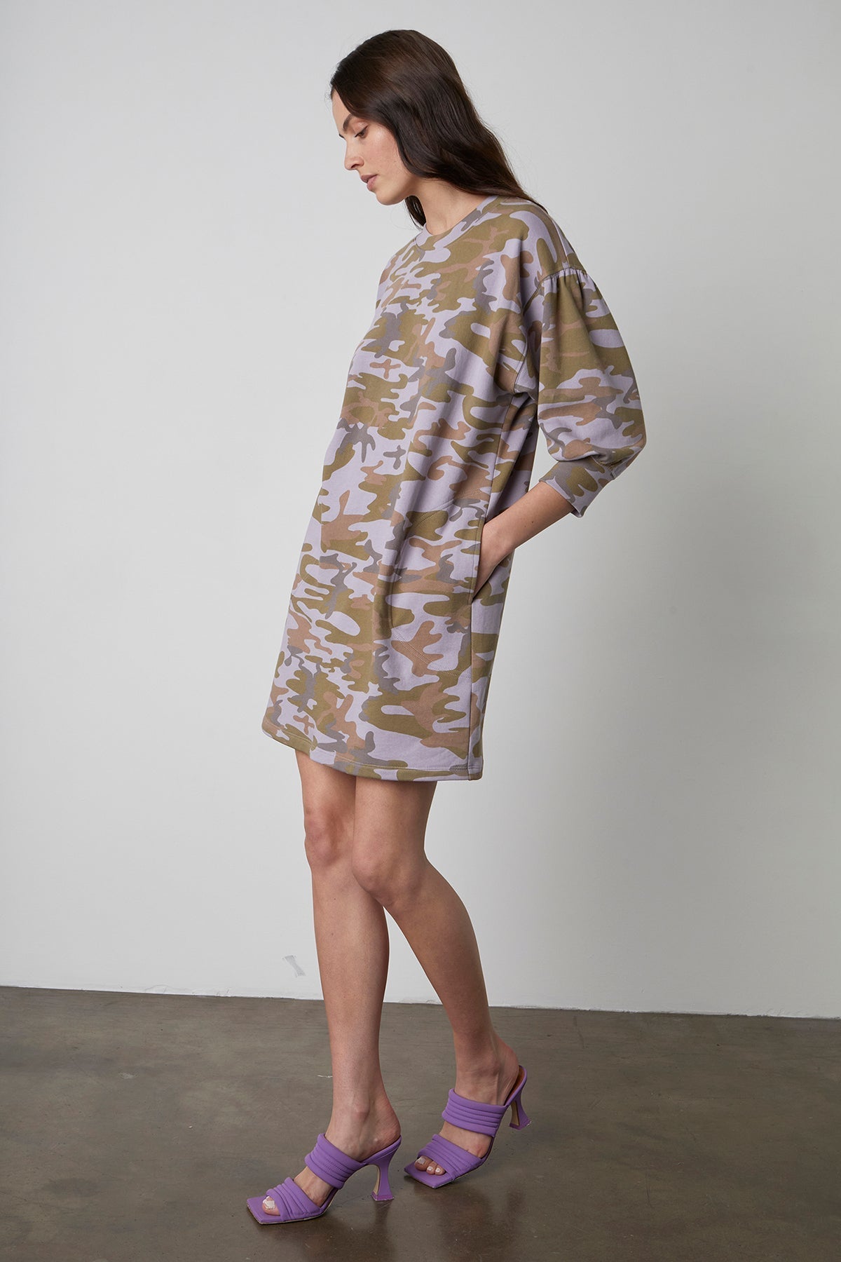 PIPER CAMO DRESS - Velvet Staging 2.0-26916301144260