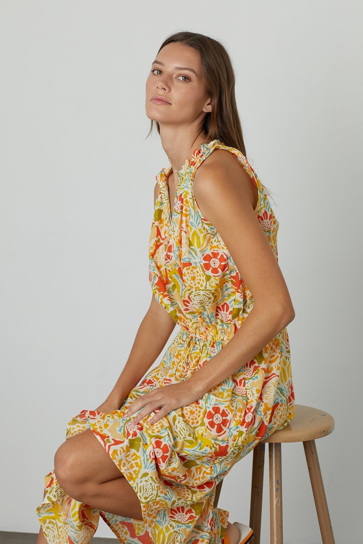 RAMONA PRINTED TANK DRESS - Velvet Staging 2.0