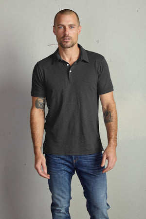 RANDALL COTTON SLUB POLO - Velvet Staging 2.0