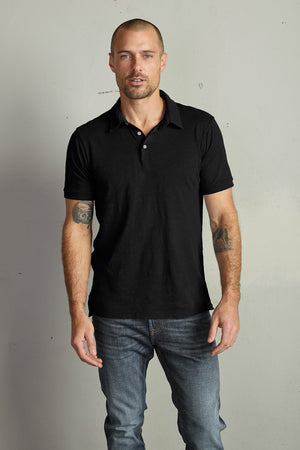 RANDALL COTTON SLUB POLO - Velvet Staging 2.0