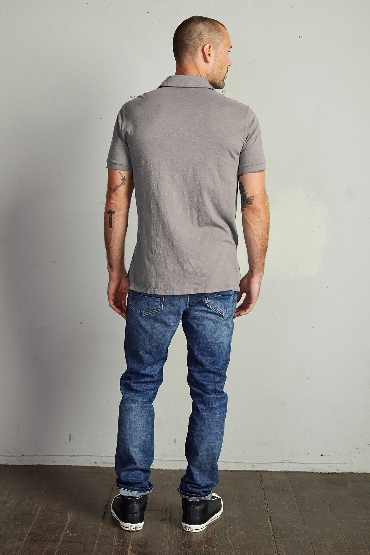 RANDALL COTTON SLUB POLO - Velvet Staging 2.0