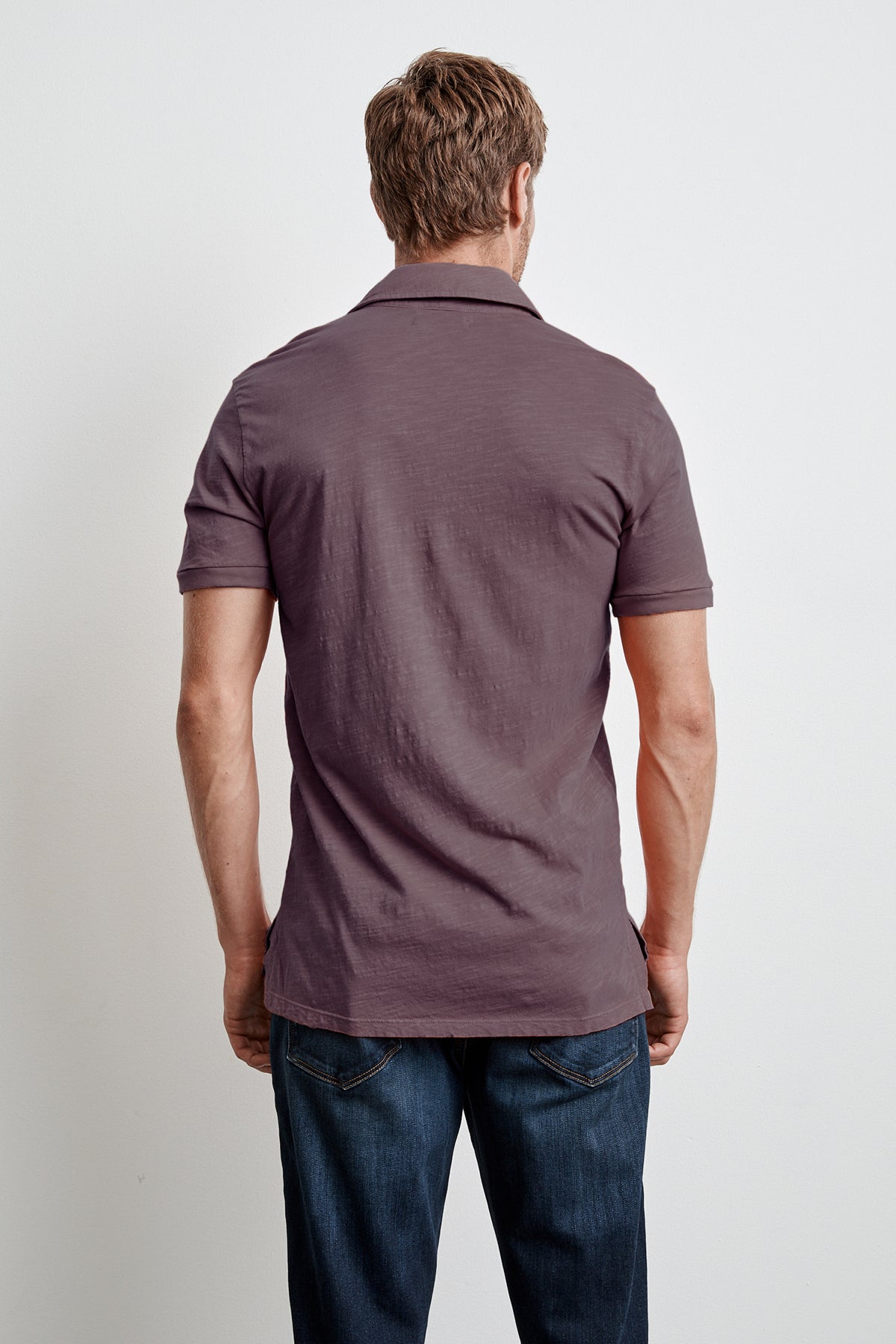 RANDALL COTTON SLUB POLO - Velvet Staging 2.0