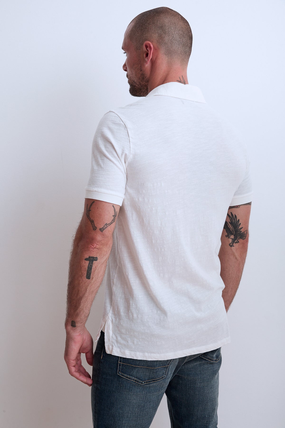 RANDALL COTTON SLUB POLO - Velvet Staging 2.0-26916316676292