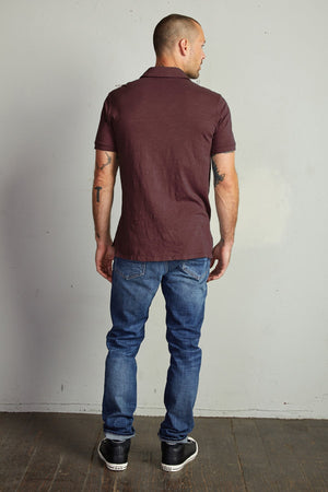 RANDALL COTTON SLUB POLO - Velvet Staging 2.0