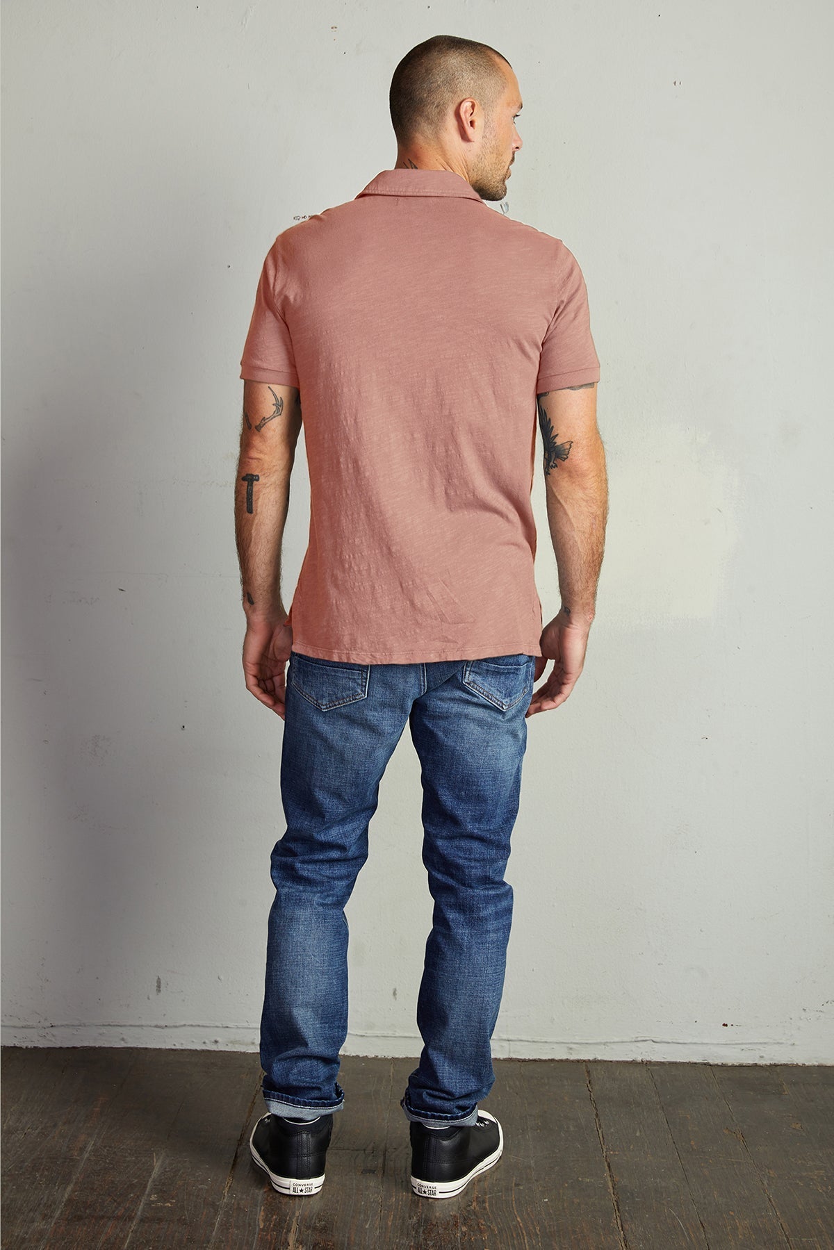RANDALL COTTON SLUB POLO - Velvet Staging 2.0-26916317462724
