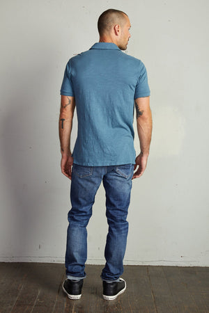 RANDALL COTTON SLUB POLO - Velvet Staging 2.0