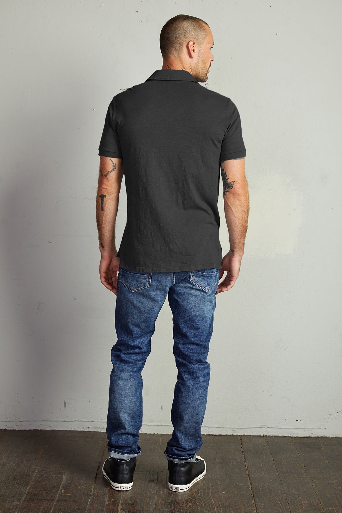 RANDALL COTTON SLUB POLO - Velvet Staging 2.0-26916317167812