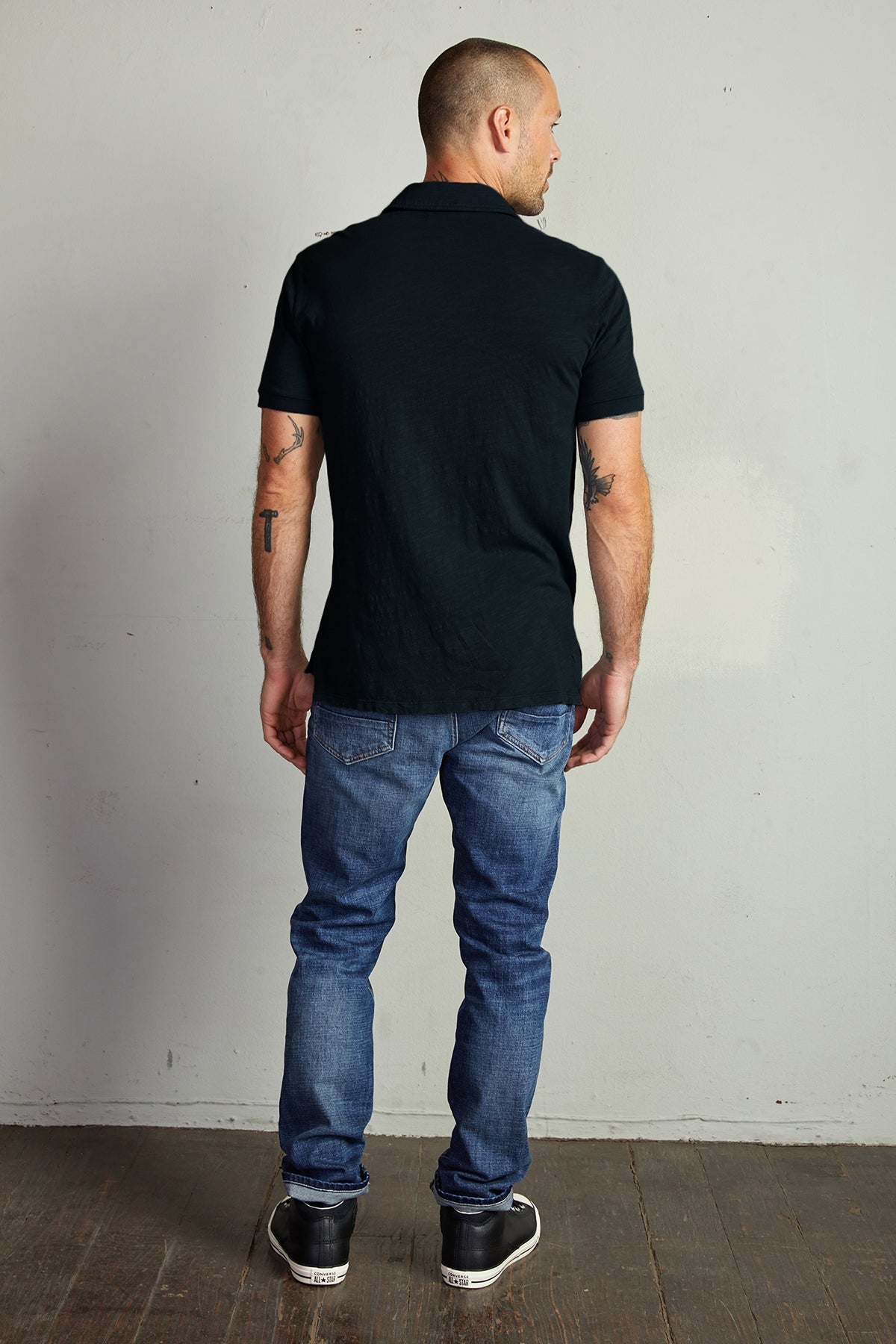 RANDALL COTTON SLUB POLO - Velvet Staging 2.0