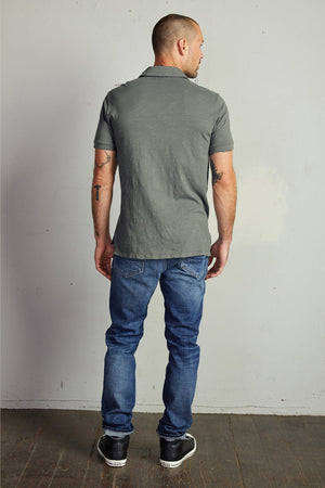 RANDALL COTTON SLUB POLO - Velvet Staging 2.0