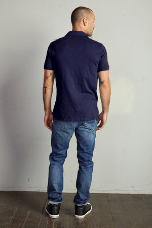 RANDALL COTTON SLUB POLO - Velvet Staging 2.0