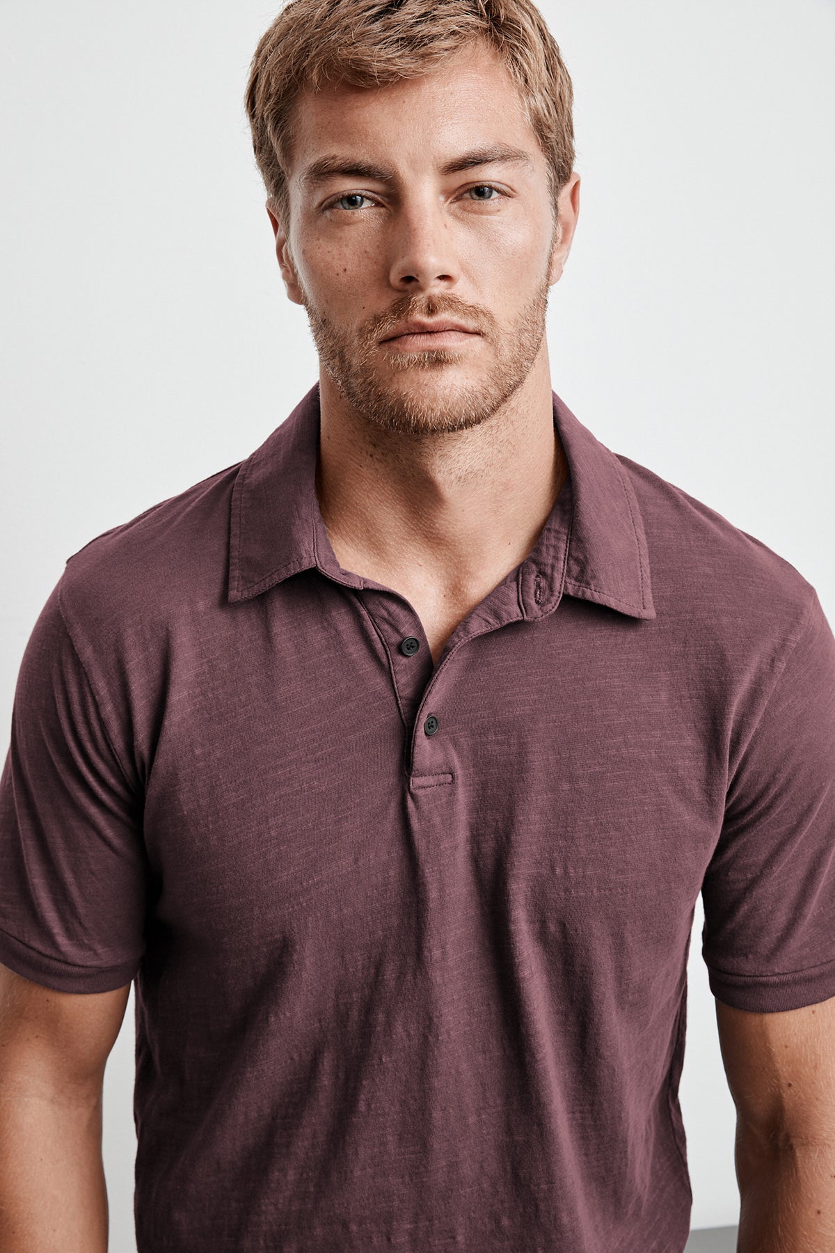 RANDALL COTTON SLUB POLO - Velvet Staging 2.0