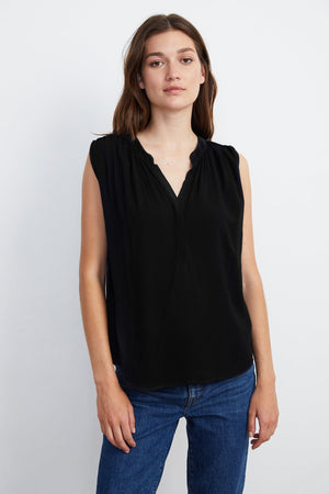 RAVIN SLEEVELESS BLOUSE - Velvet Staging 2.0