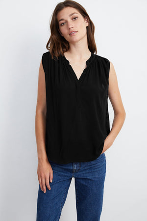 RAVIN SLEEVELESS BLOUSE - Velvet Staging 2.0