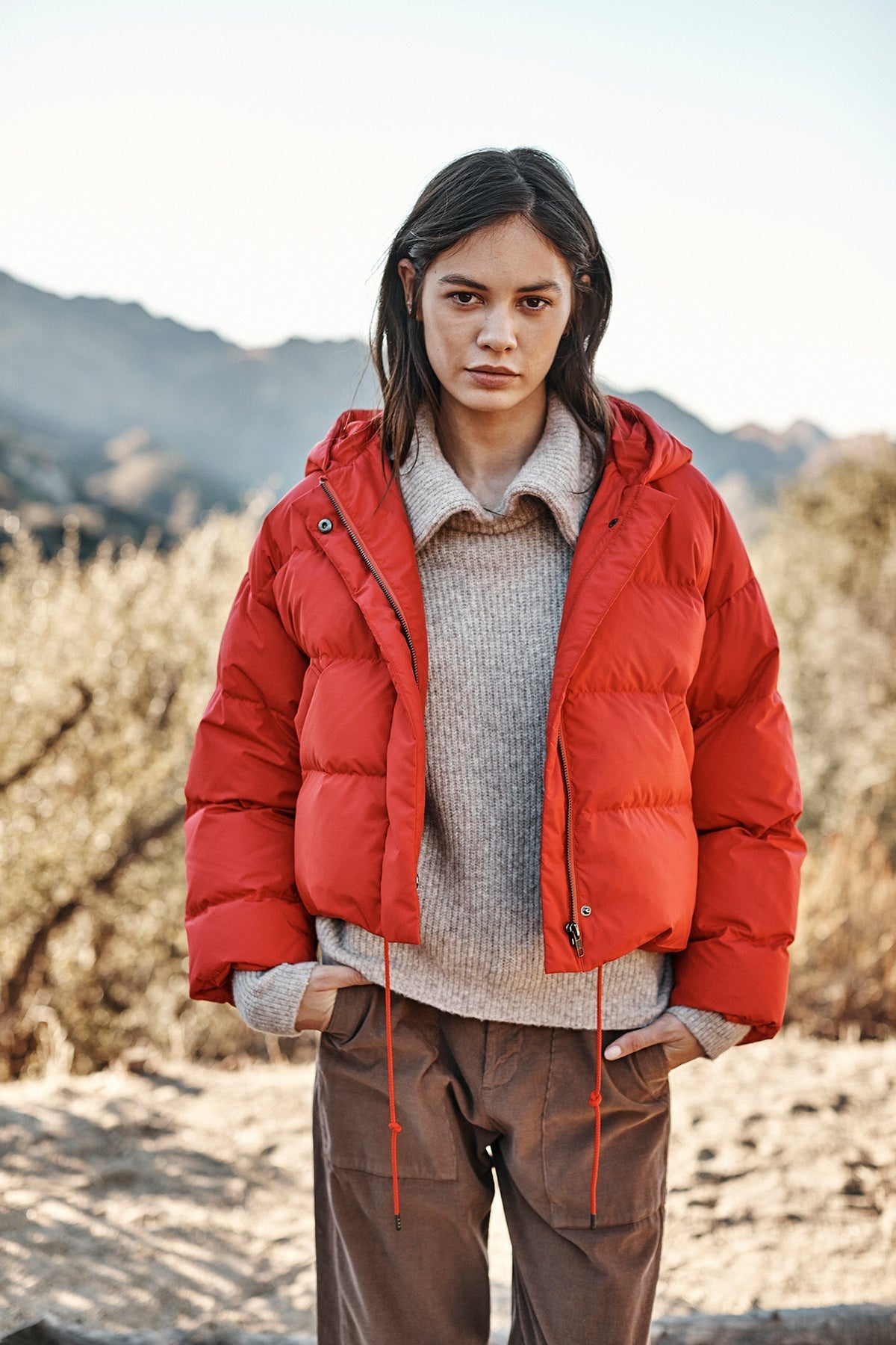 RAYLIN CROPPED PUFFER JACKET - Velvet Staging 2.0