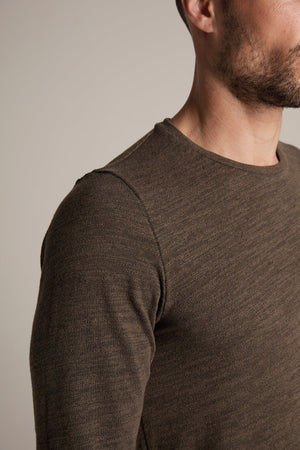 RAYMON MOCK TWIST JERSEY KNIT TOP - Velvet Staging 2.0