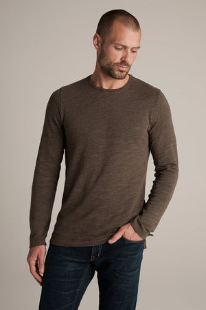RAYMON MOCK TWIST JERSEY KNIT TOP - Velvet Staging 2.0