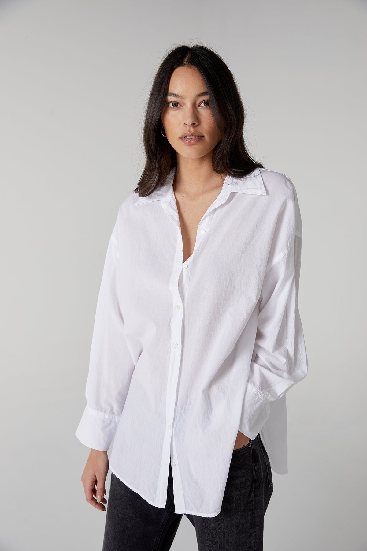   REDONDO BUTTON-UP SHIRT - Velvet Staging 2.0 