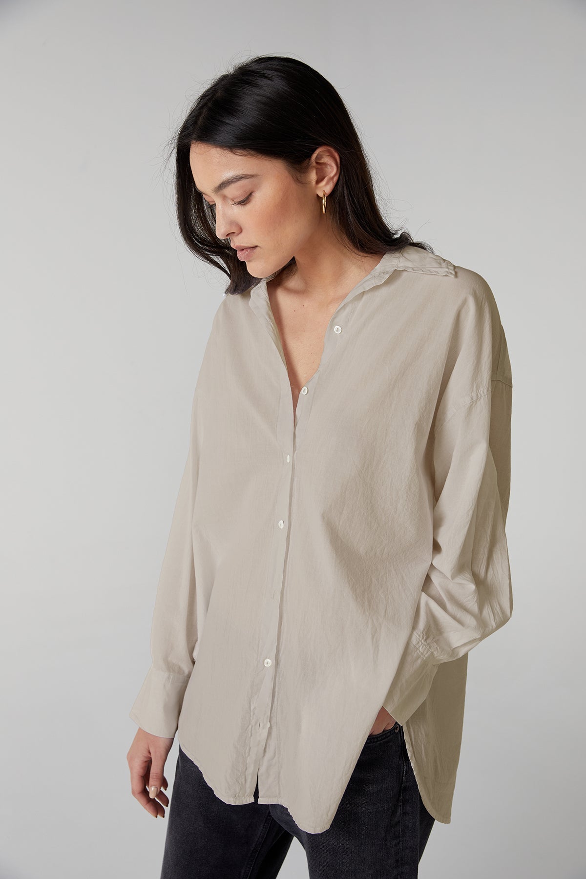   REDONDO BUTTON-UP SHIRT - Velvet Staging 2.0 