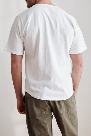 RICK COTTON JERSEY DROP SHOULDER CREW TEE - Velvet Staging 2.0