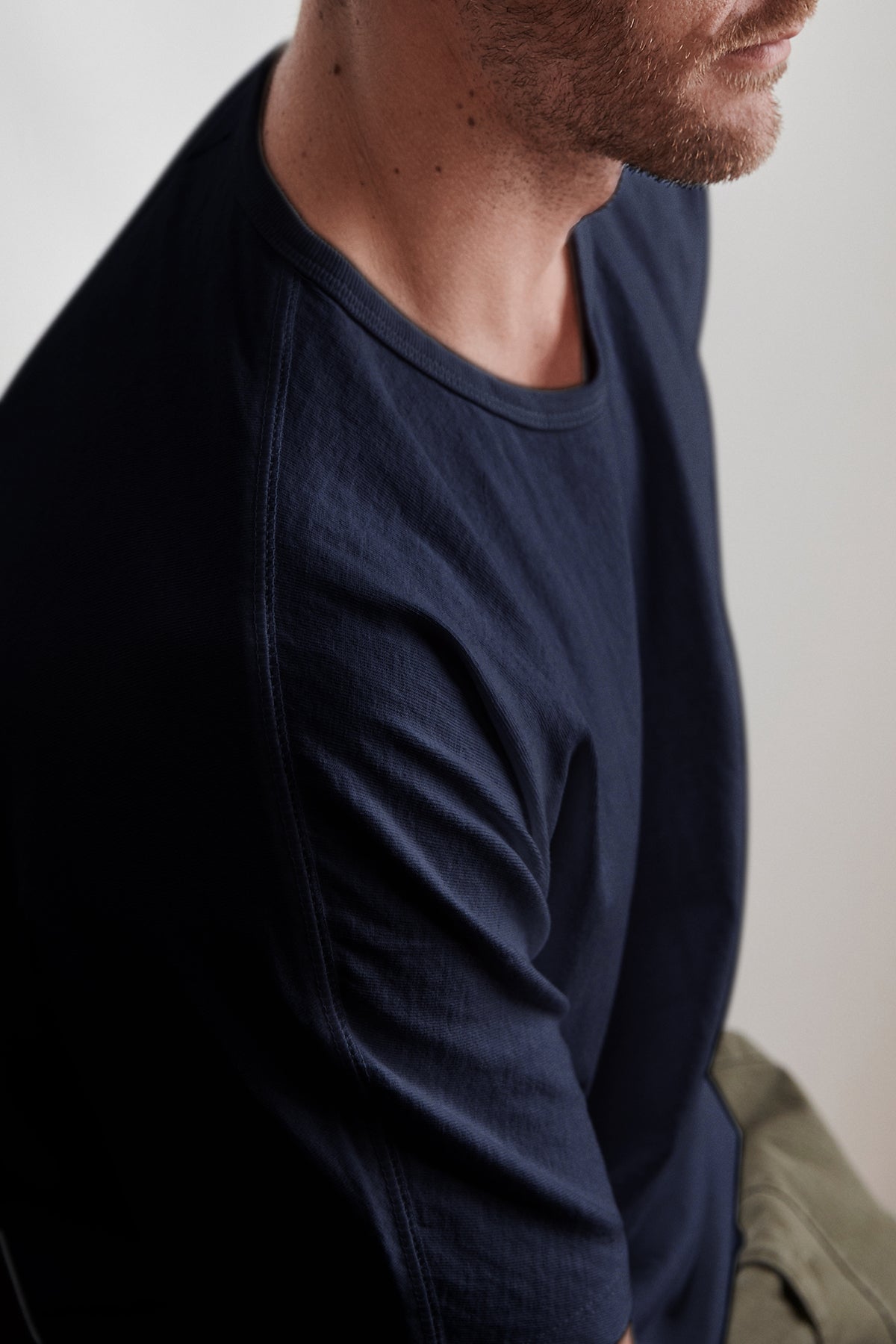 RICK DROP SHOULDER CREW TEE - Velvet Staging 2.0