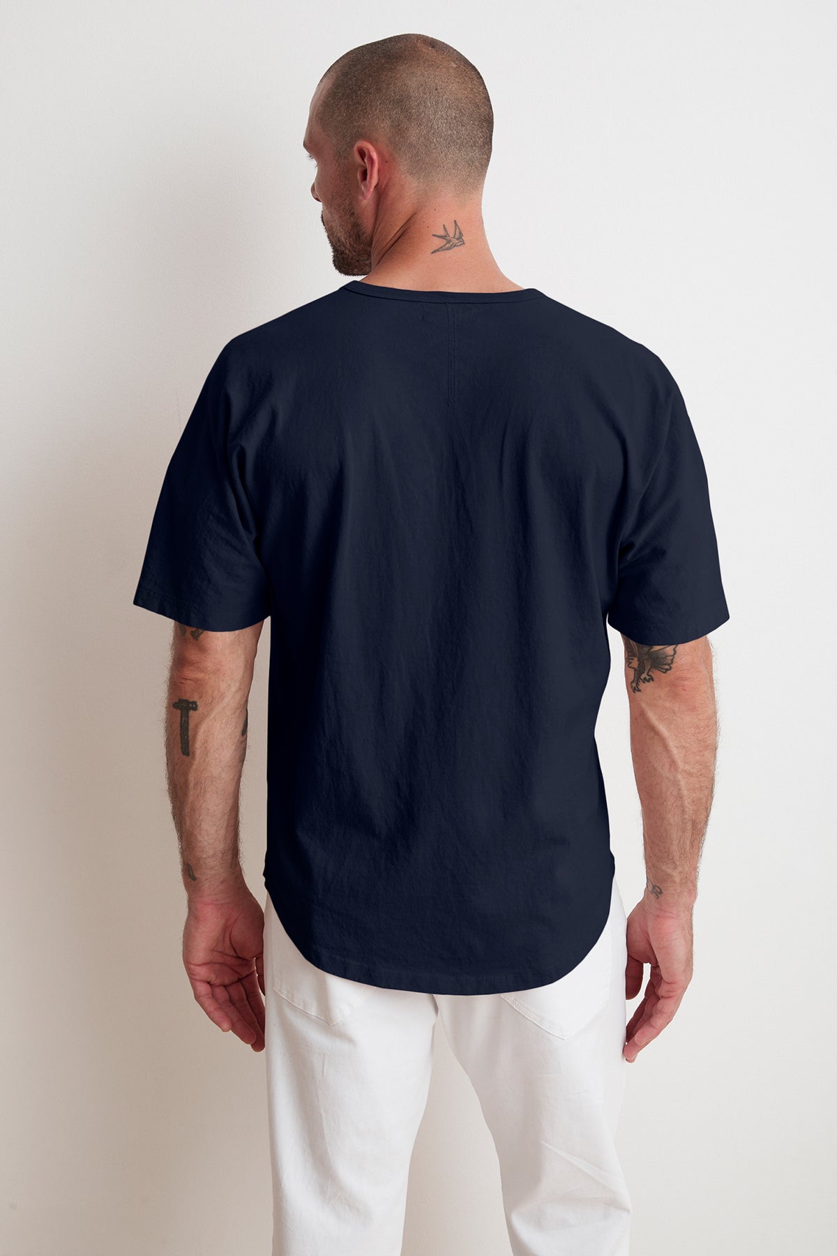 RICK DROP SHOULDER CREW TEE - Velvet Staging 2.0
