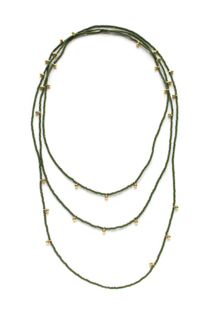 RILEY BEADED NECKLACE BY BLUMA PROJECT - Velvet Staging 2.0