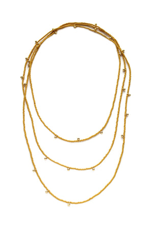 RILEY BEADED NECKLACE BY BLUMA PROJECT - Velvet Staging 2.0