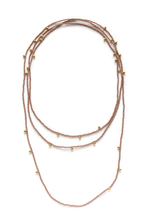 RILEY BEADED NECKLACE BY BLUMA PROJECT - Velvet Staging 2.0