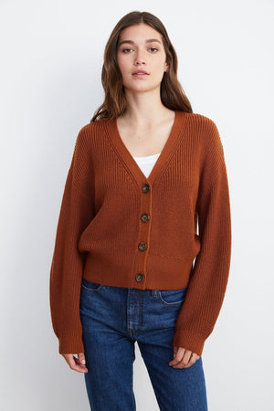 RILEY BUTTON-UP CARDIGAN - Velvet Staging 2.0