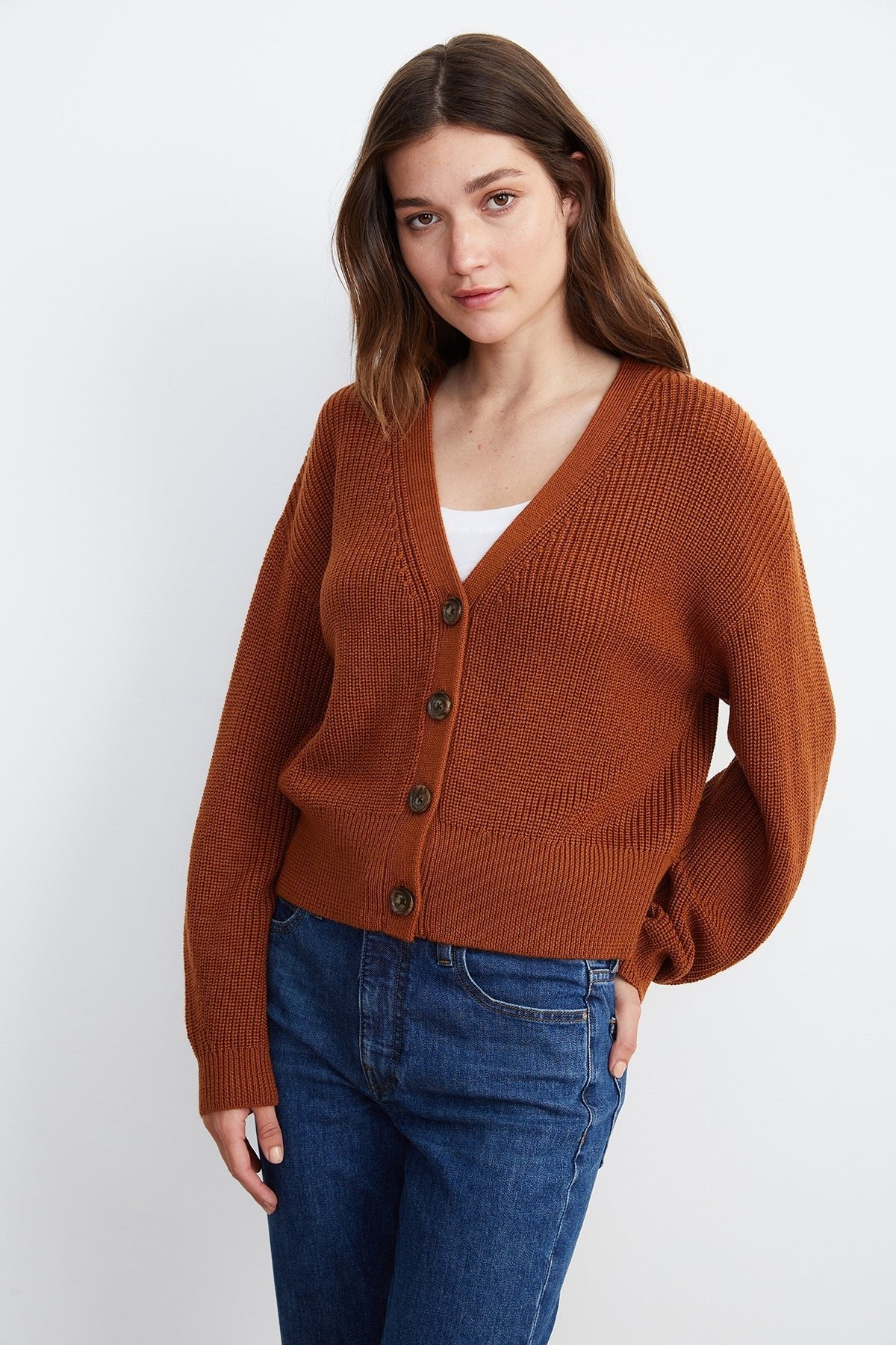 RILEY BUTTON-UP CARDIGAN - Velvet Staging 2.0-26916322050244